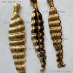 MTO unwefted human hair extension